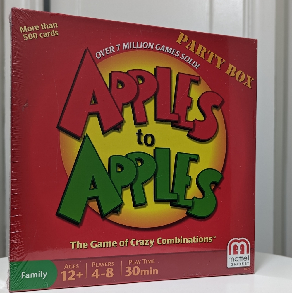 Apples to Apples Game, intact packaging